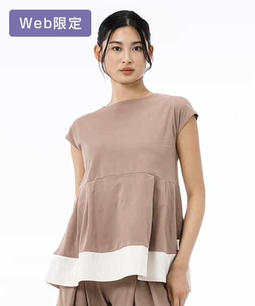 【SUKALA】バイカラープルオーバー