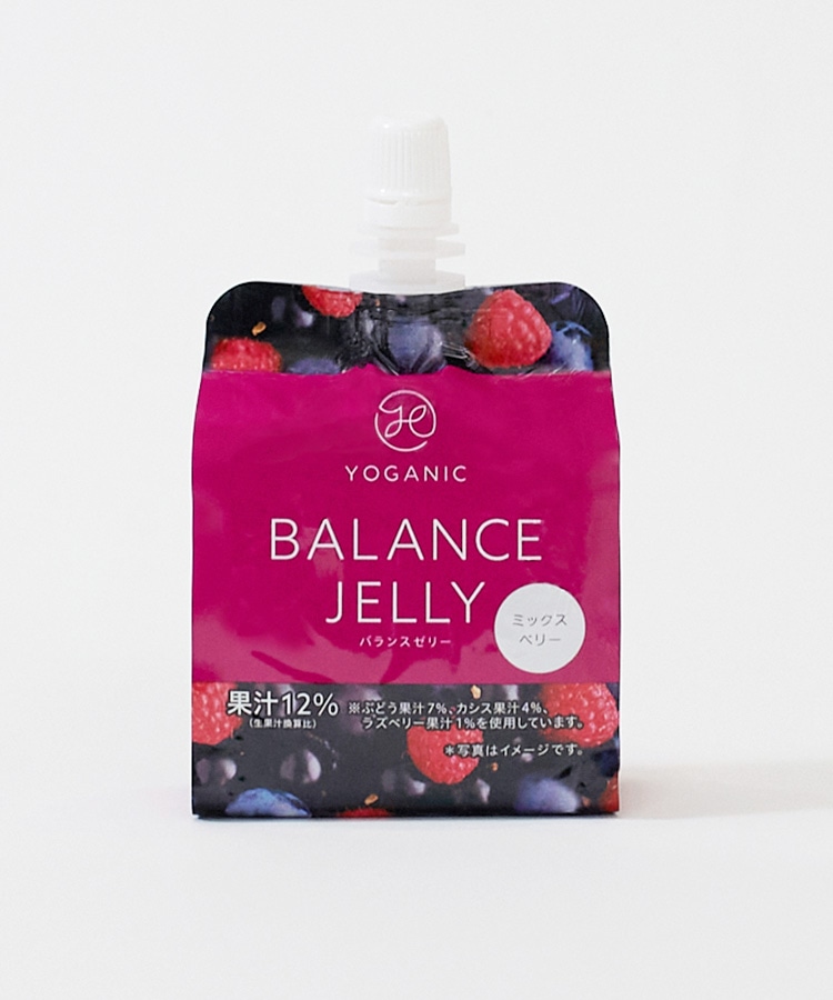 Yoganic Life バランスゼリー ミックスベリー［1箱（6個）］: 美容