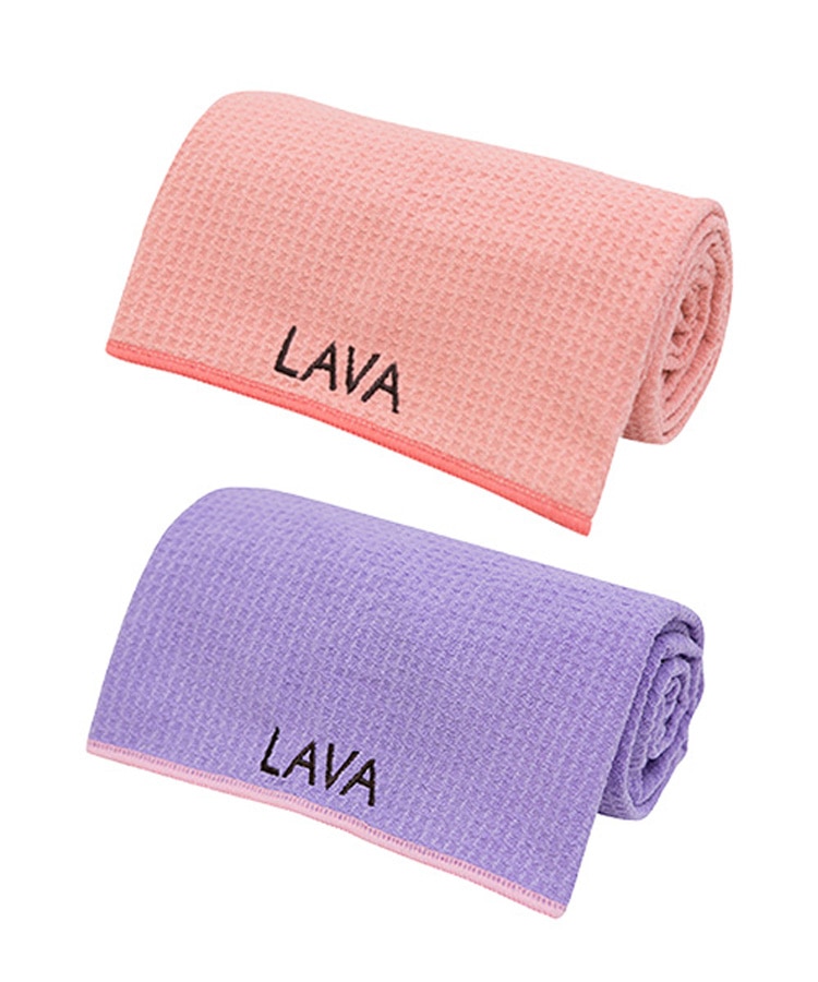 送料無料/プレゼント付♪ 【新品・未使用品】公式 LAVA RUG ラバ ヨガ ラグ コーラルピンク