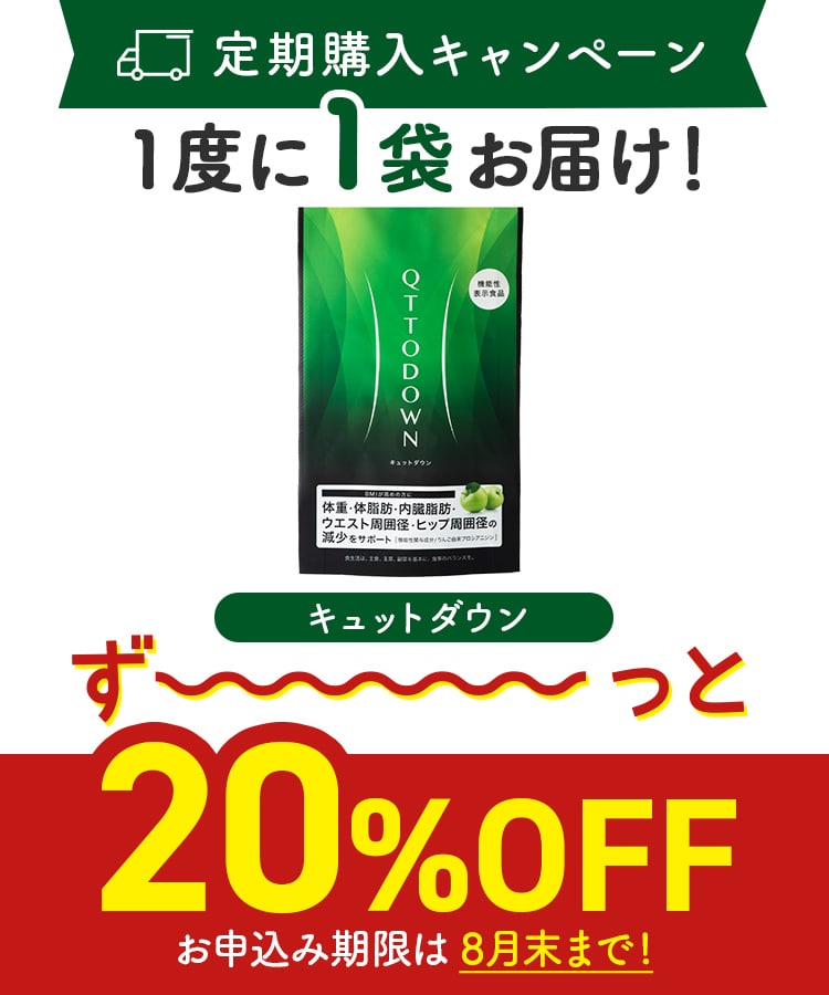 定期購入キャンペーン】LAVA QTTODOWN［1袋コース：20％OFF］(90粒／袋