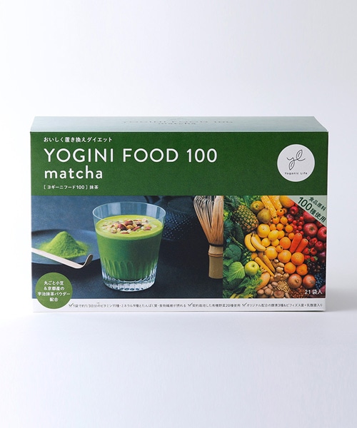 Yoganic Life ヨギーニフード100 抹茶