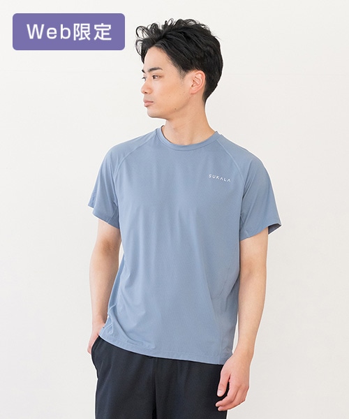 【SUKALA】メンズメッシュアクティブTee