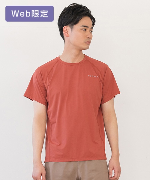 【SUKALA】メンズメッシュアクティブTee