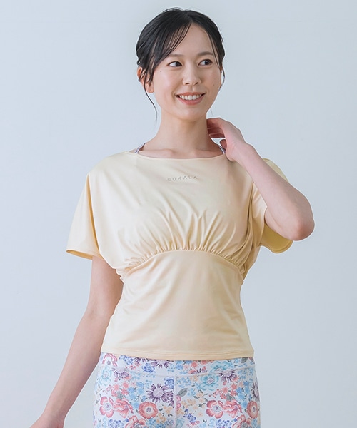 SUKALA】ギャザープルオーバー(L): ヨガウェアLAVA公式オンライン