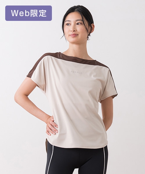 【SUKALA】アクティブシアーカラーTee