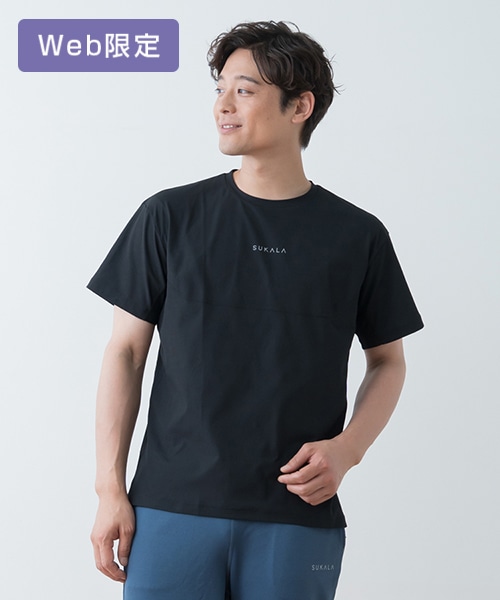 【SUKALA】メンズペーパーライクTee