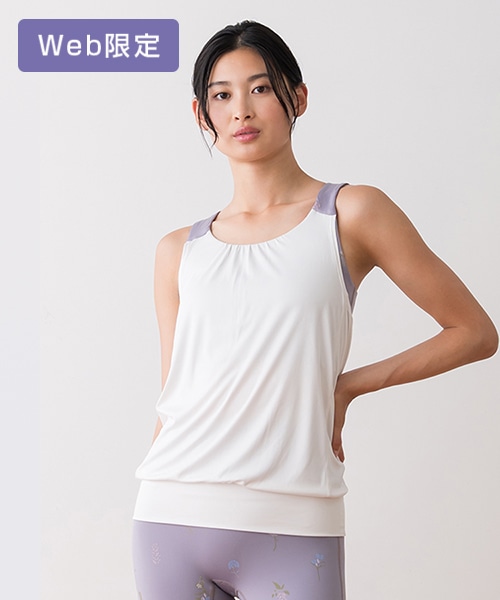 【SUKALA】フラワーブーケカバータンクトップ