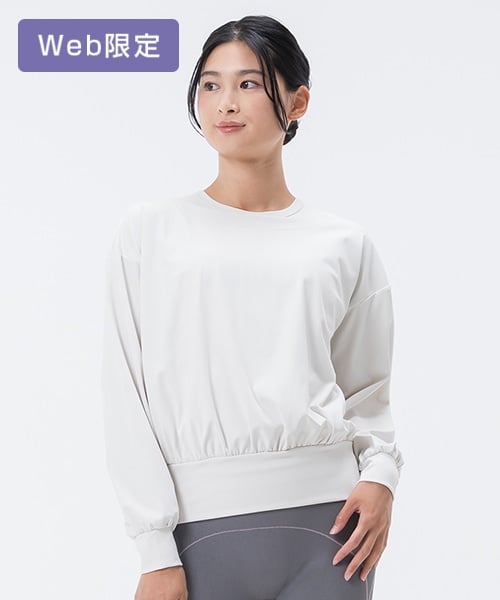 【SUKALA】アメスリブラトップ付きバルーンプルオーバー