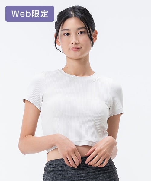 【SUKALA】カップ付きバックベントTee