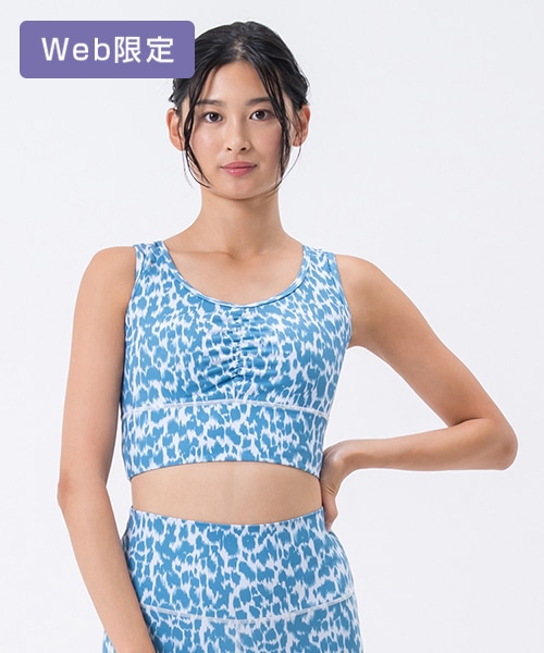 【SUKALA】レオパードプリントブラトップ