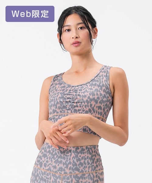 【SUKALA】レオパードプリントブラトップ