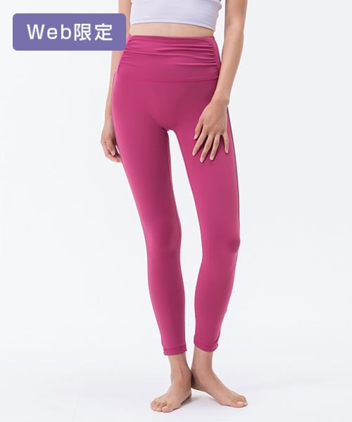 【SUKALA】サイドロゴギャザーレギンス