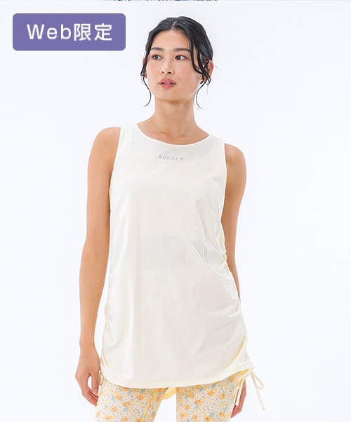 【SUKALA】フラワーガーデンプリントセパレートタンクトップ