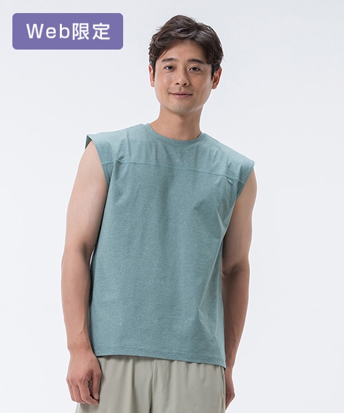 SUKALA】シャインストレッチアシンメトリーチュニック(XS・S・M・L