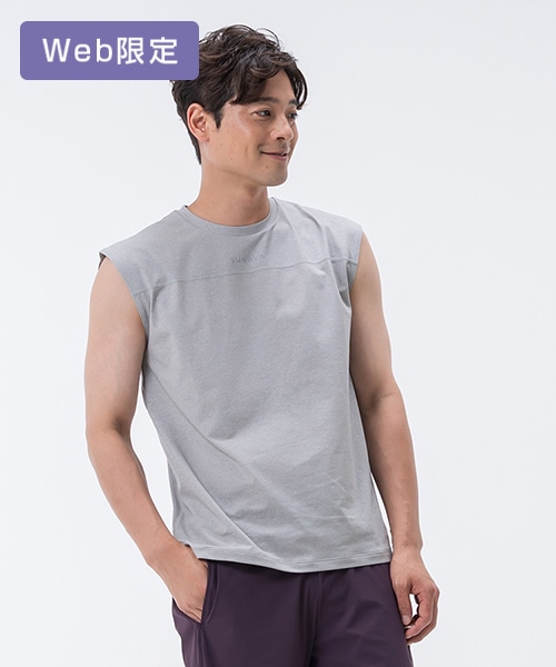 【SUKALA】メンズベーシックノースリーブ