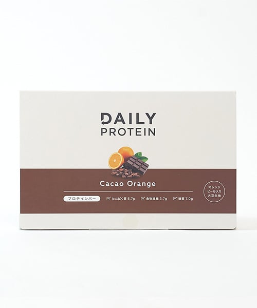 デイリープロテインバーカカオオレンジ