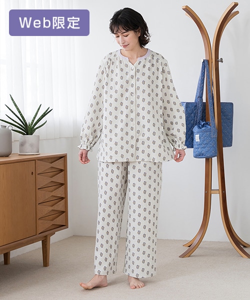 【SUKALA HOME】フルーレットプリントパジャマ