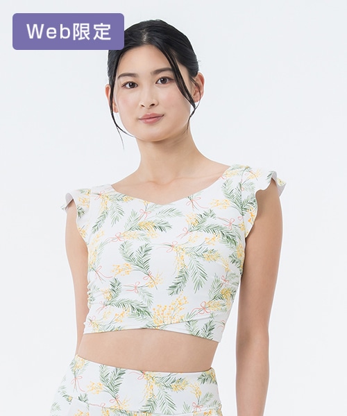 【SUKALA】スプリングフラワーグレースカシュクールトップス