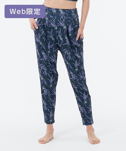 【SUKALA】スプリングフラワージョガーパンツ