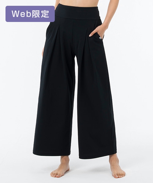 【SUKALA】タックワイドパンツ