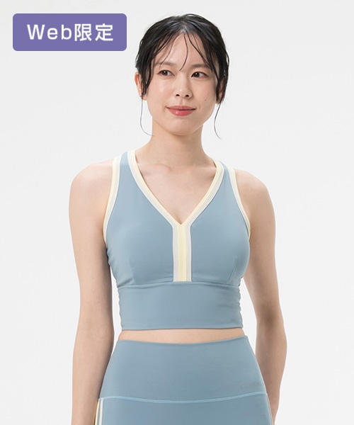 【SUKALA】ラインカラーブラトップ