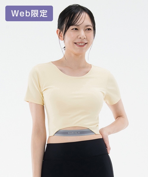 【SUKALA】カップ付きカーブアークTee