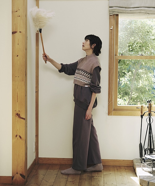 【SUKALA HOME】リラックスフィルセラノルディックジャガードネックウォーマー