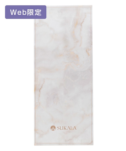 Lapre【SUKALA】VIEW PRINT TRAVEL YOGA MAT(WHITE