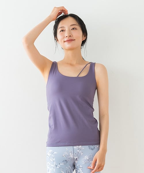 【OUTLET】【SUKALA】ツインクロスアシンメトリータンク