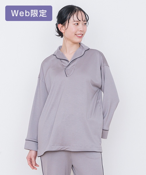【SUKALA HOME】シルキーパジャマトップス