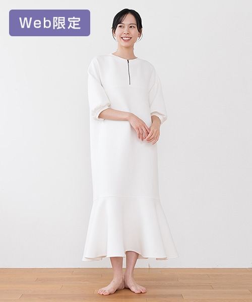 【SUKALA】ダブルエアーzipワンピース