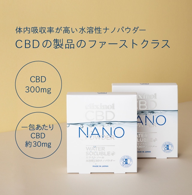 Lapre エリクシノール Cbdナノパウダー 美容 健康