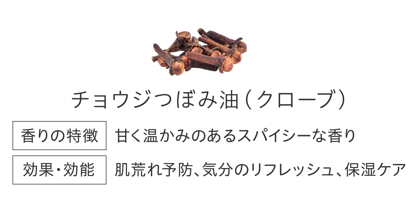 チョウジつぼみ油（クローブ）